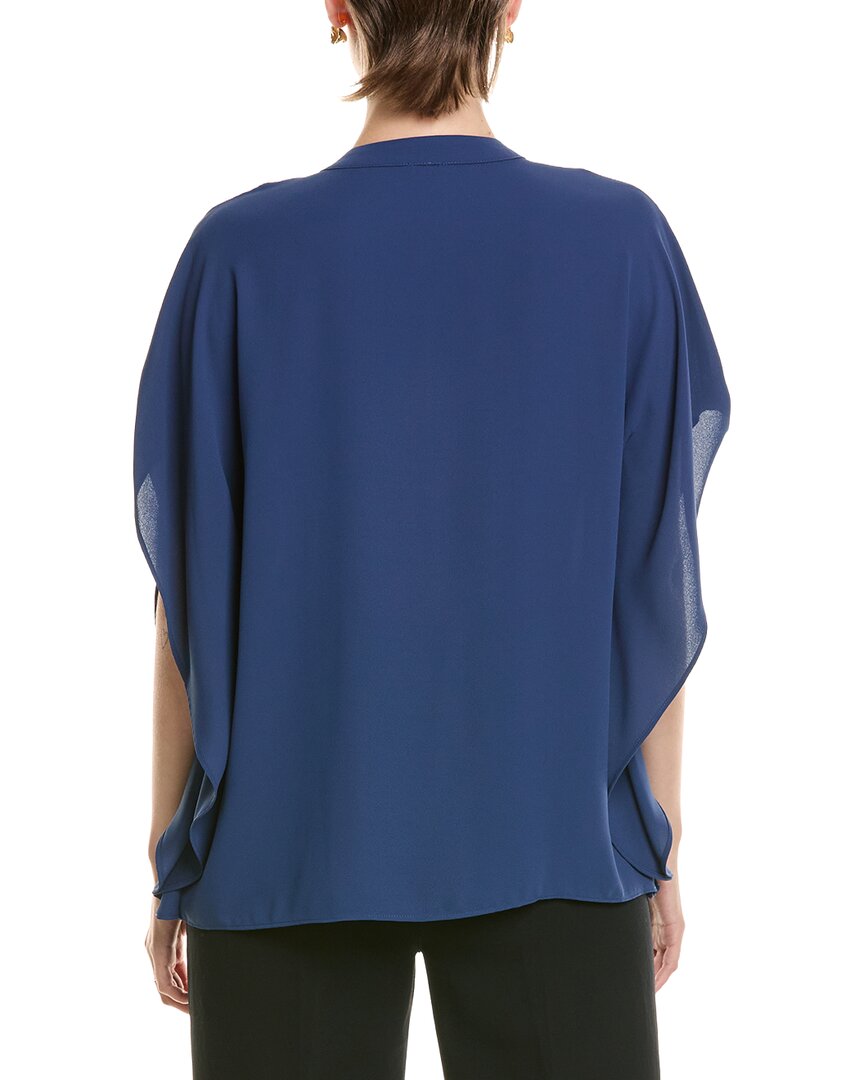 Anne Klein Anne Klein Flutter Y-Neck Blouse
