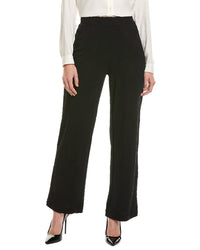 Anne Klein Anne Klein Solid Textured Pant