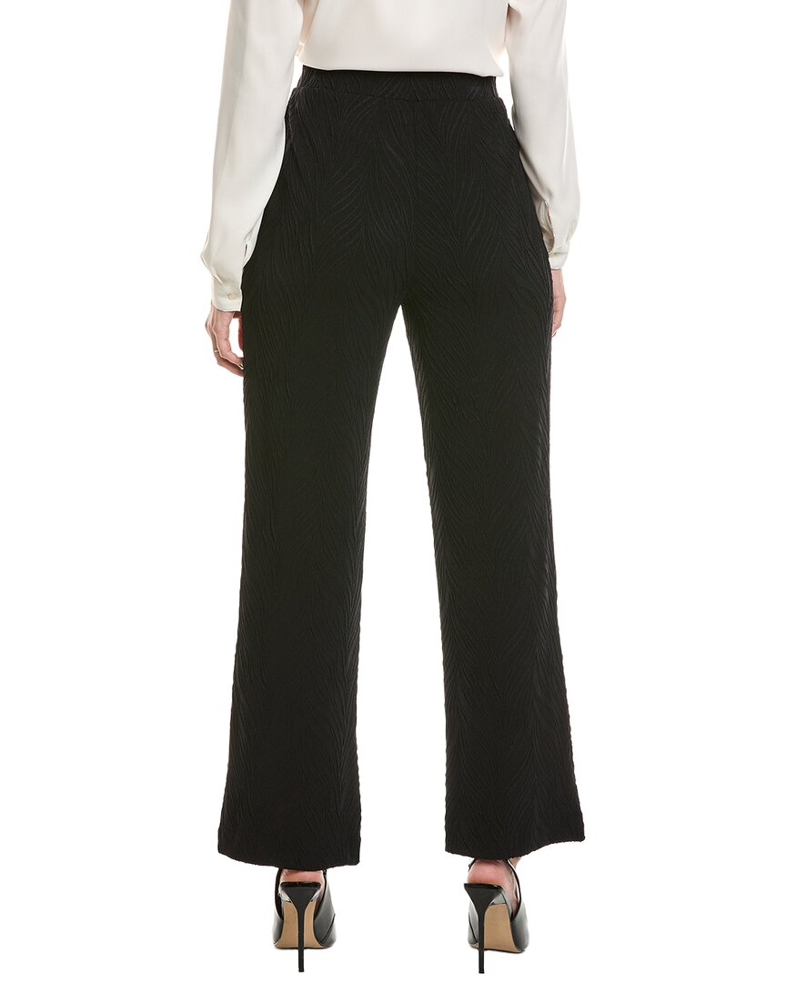 Anne Klein Anne Klein Solid Textured Pant