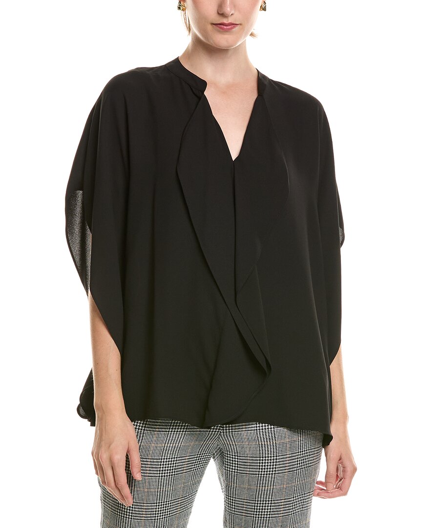 Anne Klein Anne Klein Flutter Y-Neck Blouse
