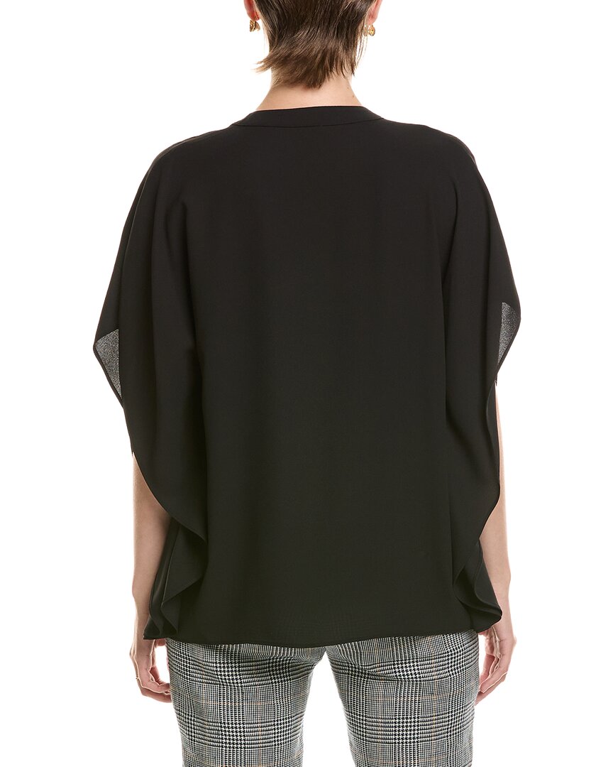 Anne Klein Anne Klein Flutter Y-Neck Blouse