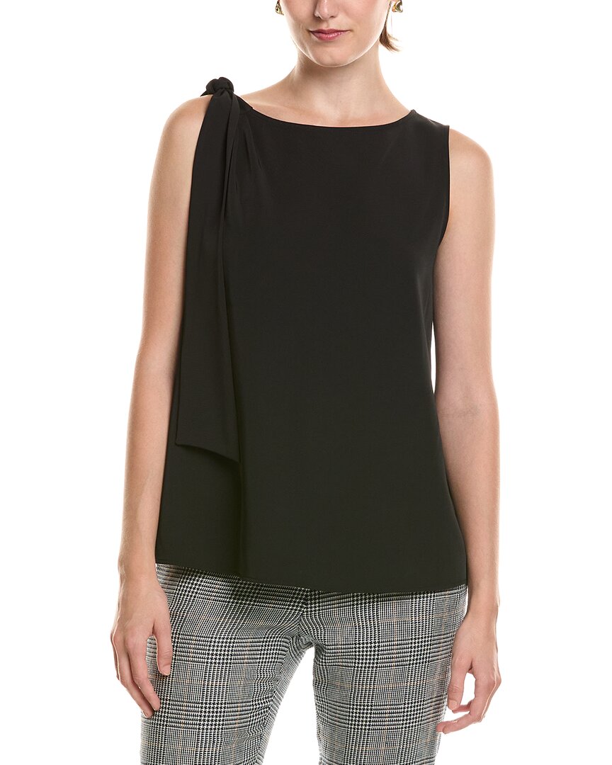 Anne Klein Anne Klein Tie Shoulder Blouse