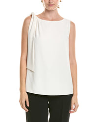 Anne Klein Anne Klein Tie Shoulder Blouse