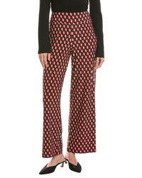 Anne Klein Anne Klein High-Rise Palazzo Pant