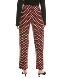 Anne Klein Anne Klein High-Rise Palazzo Pant