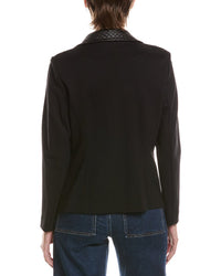 Anne Klein Anne Klein Combo Asymmetrical Moto Jacket