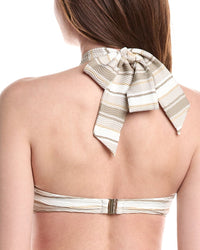 Ramy Brook Striped Marie Bikini Top