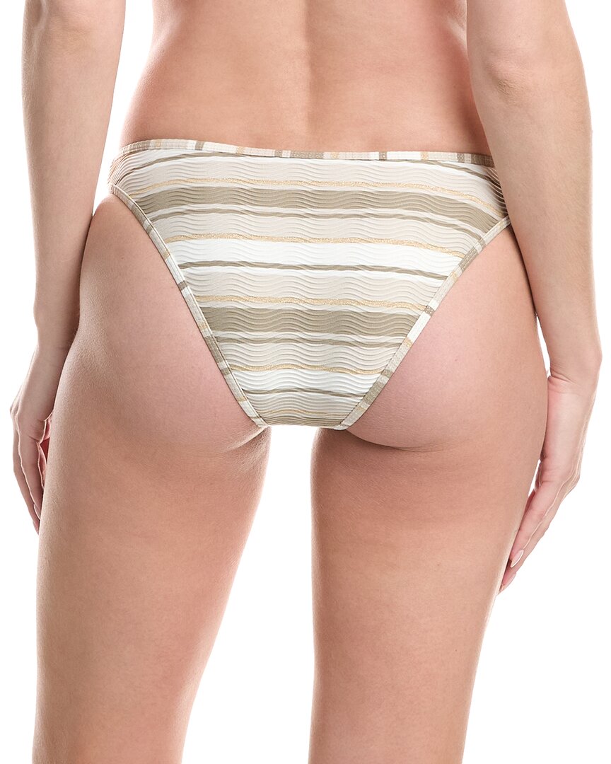 Ramy Brook Striped Isla Bikini Bottom