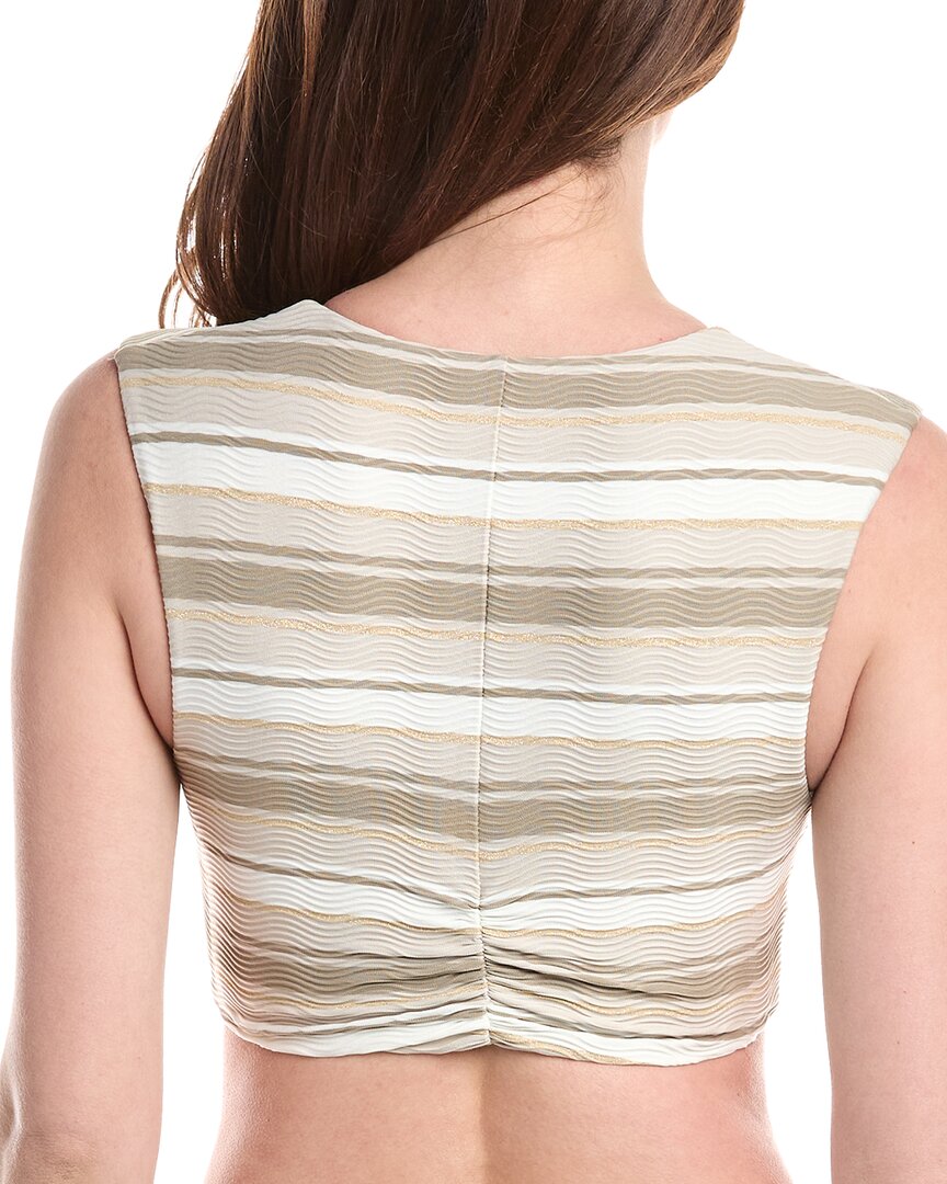 Ramy Brook Striped Oliwia Bikini Top