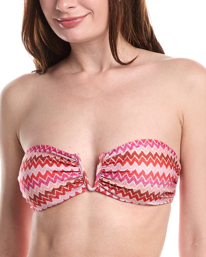 Ramy Brook Chevron Jaedyn Bikini Top