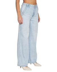 Daze Denim Kickback Hush Palazzo Jean