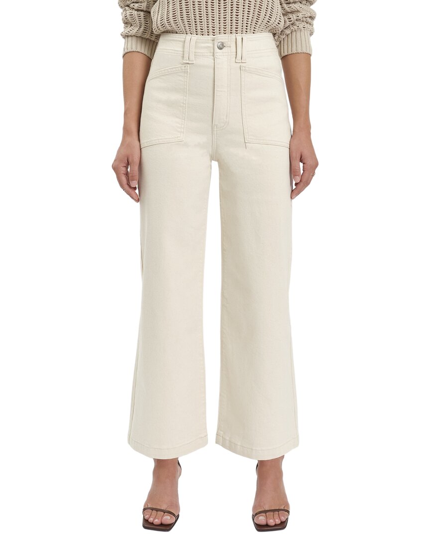 Daze Denim Valley Girl Raw Cut Wide Ankle Leg Jean