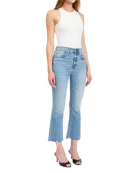 Daze Denim Shy Girl Marina Vintage Crop Flare Jean