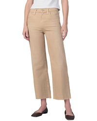 Joe's Jeans The Blake Ginger Root Cropped Wide Leg Jean