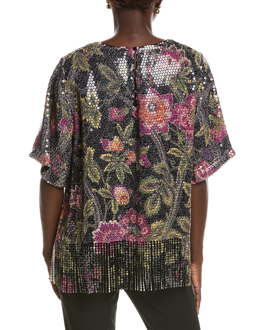 Kobi Halperin Kobi Halperin Celina Print Sequin Blouse