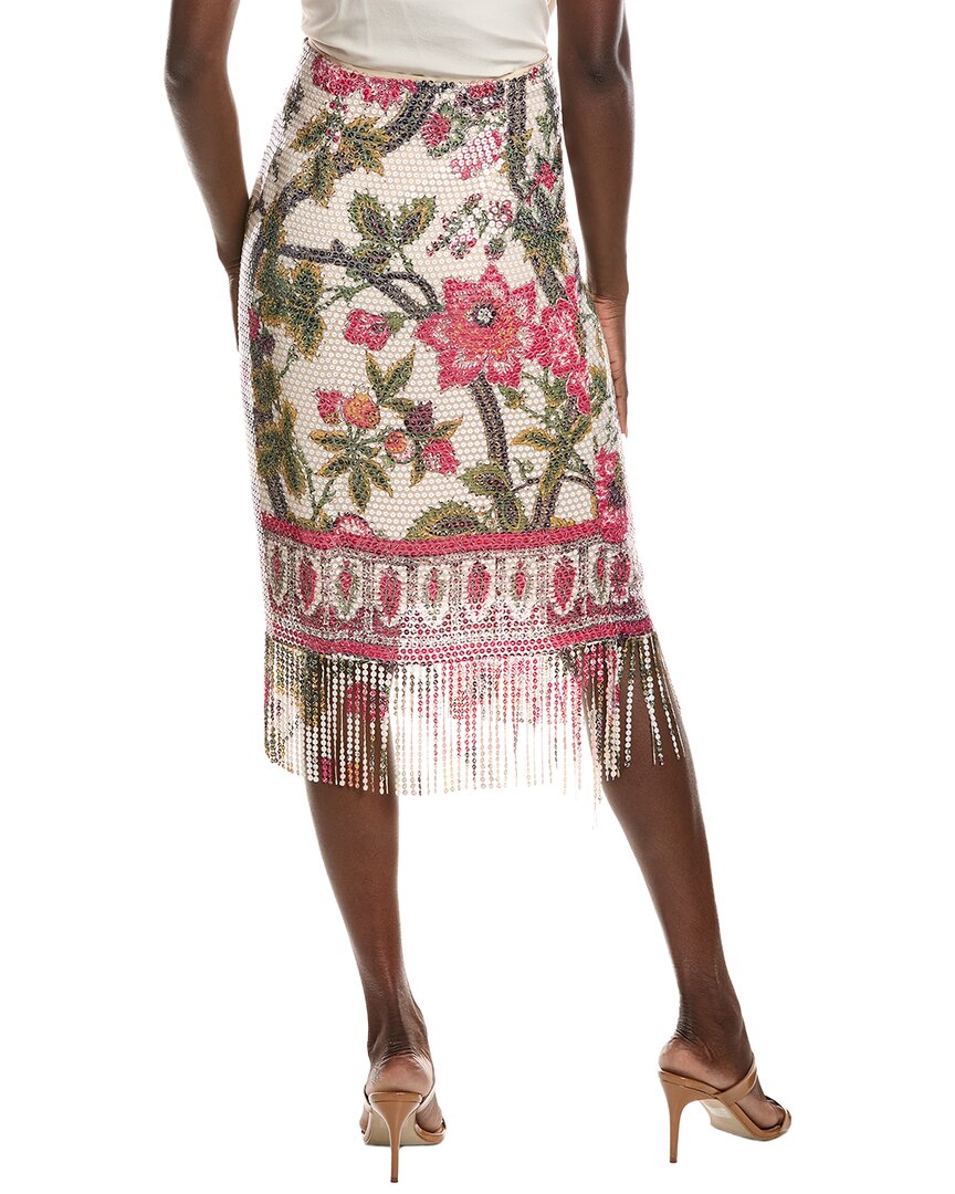 Kobi Halperin Vivienne Print Sequin Mini Skirt
