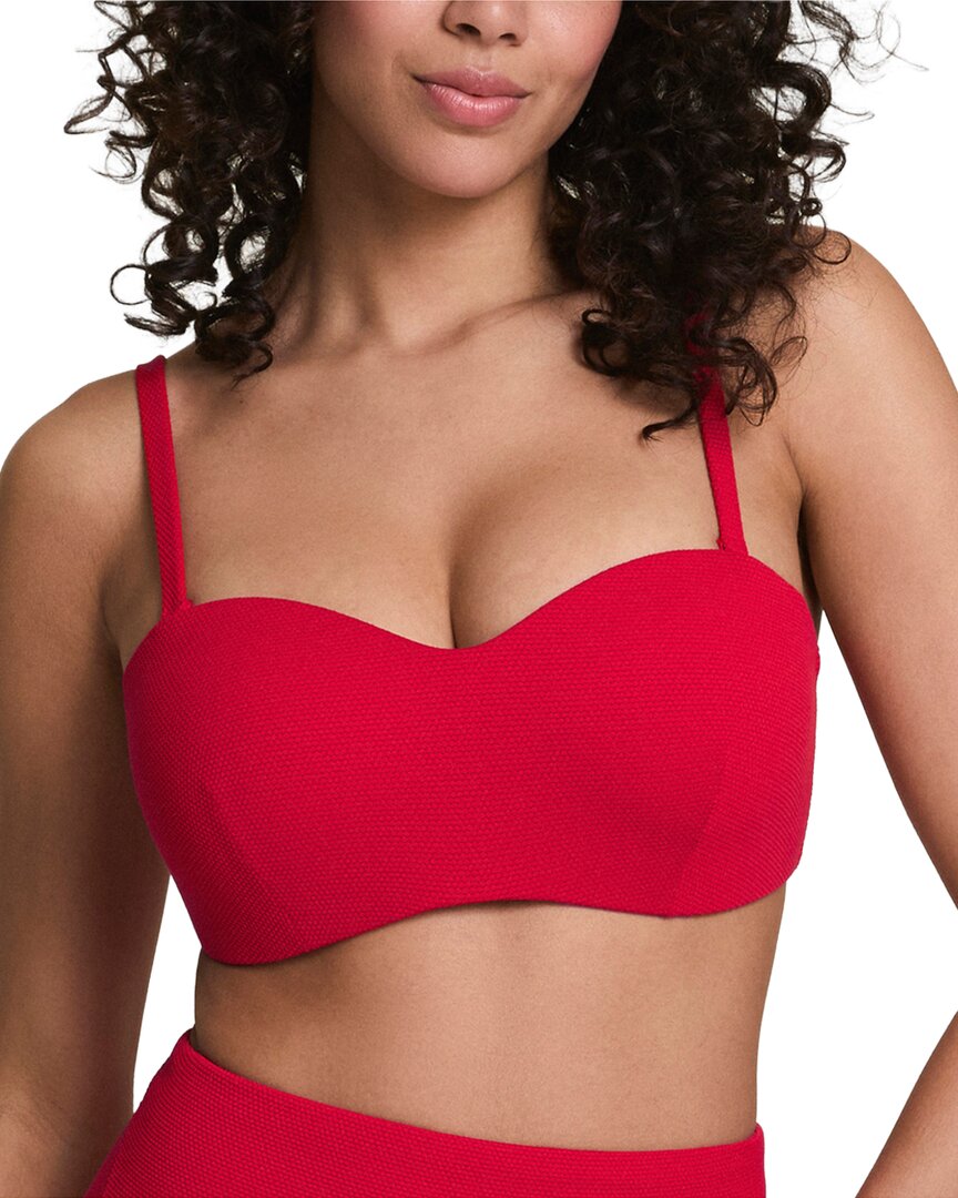 Spanx® Pique Bandeau Bikini Top