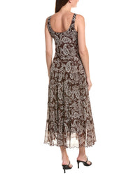 Jones New York Multi-Tier Maxi Dress