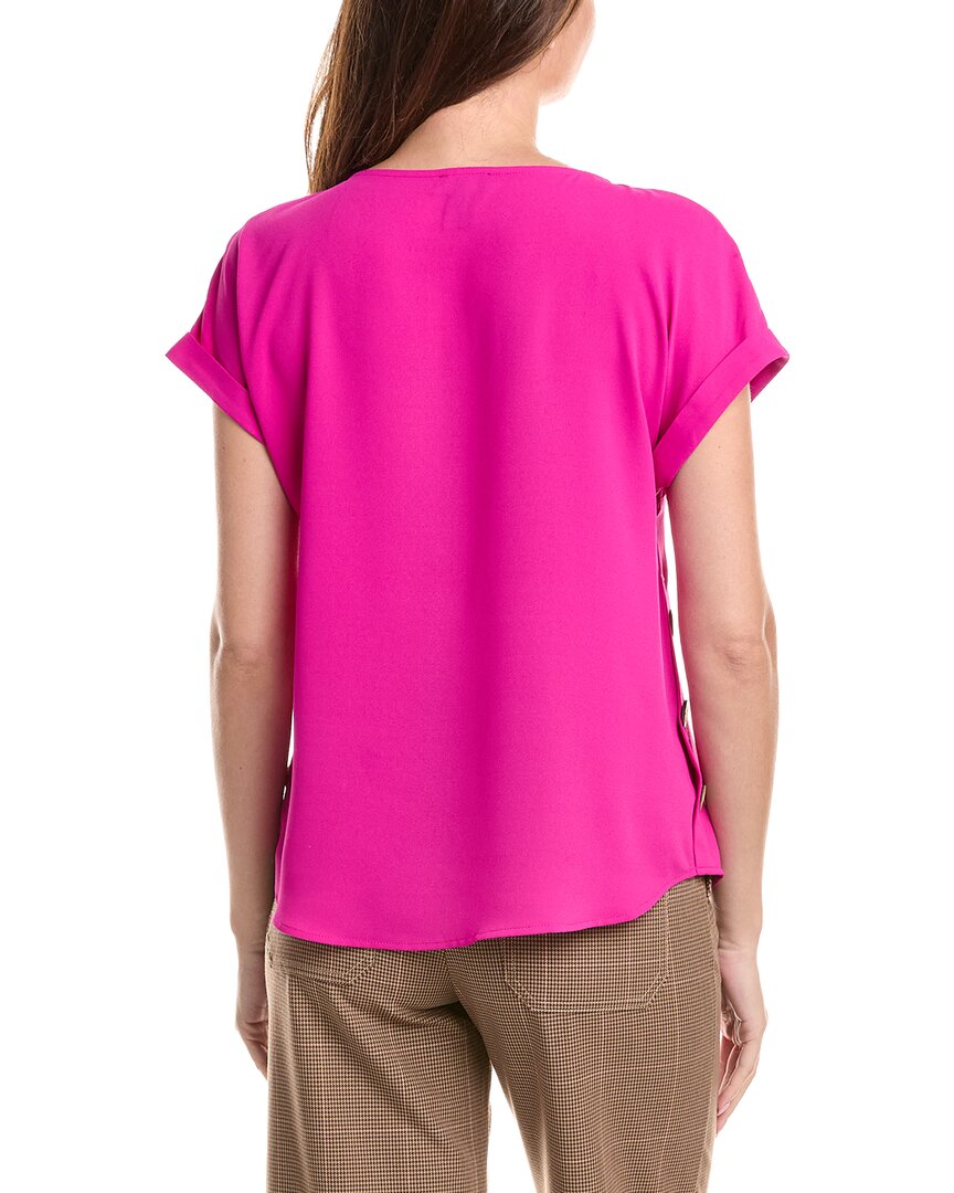 Jones New York Button Detail Blouse