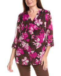 Jones New York Jones New York 3/4-Sleeve Tunic