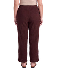 Jones New York Plus Pull-On Wide Leg Crop Pant