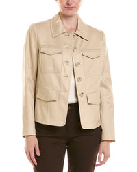 Jones New York Jones New York Cavalry Twill Safari Jacket