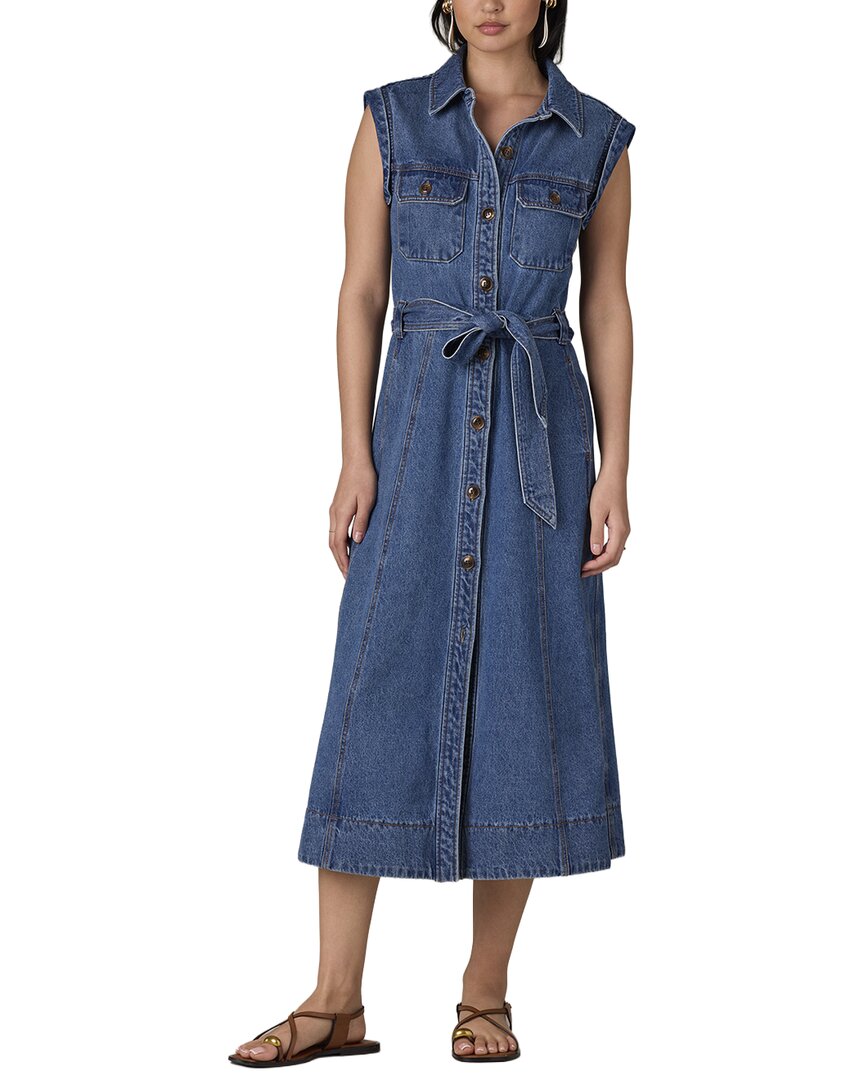 Wit & Wisdom Sleeveless Button Down Maxi Dress