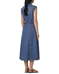 Wit & Wisdom Sleeveless Button Down Maxi Dress