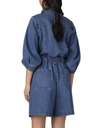 Wit & Wisdom Barrel Sleeve Romper