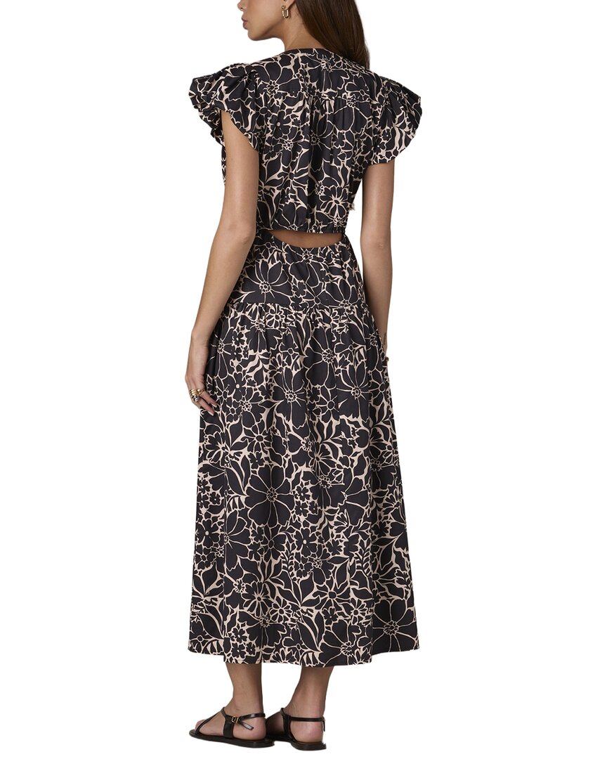 Wit & Wisdom Short Structured Shoulder Cap Sleeve Maxi Dress