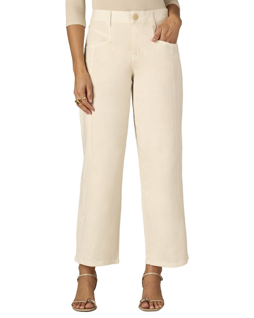 Wit & Wisdom Blanched Almond High Rise Barely Barrel Jean