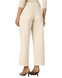Wit & Wisdom Blanched Almond High Rise Barely Barrel Jean