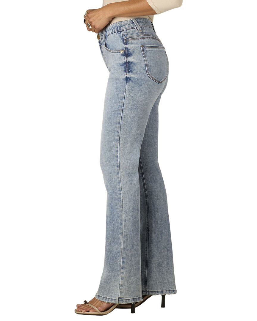 Wit & Wisdom Light Blue Artisanal Brittany High Rise Baby Boot Jean