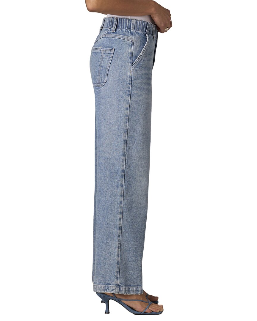 Wit & Wisdom Light Blue Artisanal Emma Skyrise Wide Leg Jean