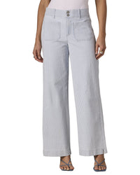 Wit & Wisdom Powder Blue Emma High Rise Patch Pocket Wide Leg Jean