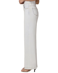 Wit & Wisdom Powder Blue Sam High Rise Wide Leg Jean