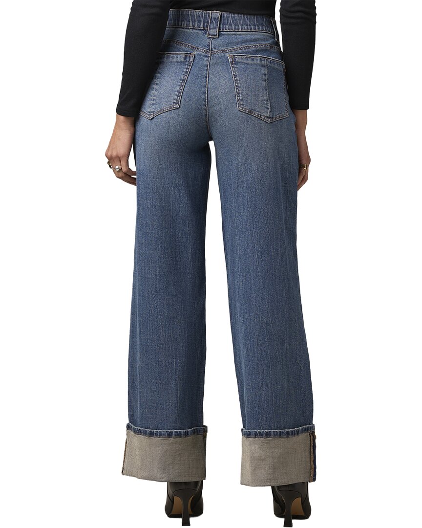 Wit & Wisdom Mid Blue Artisanal Skyrise Wide Leg Jean