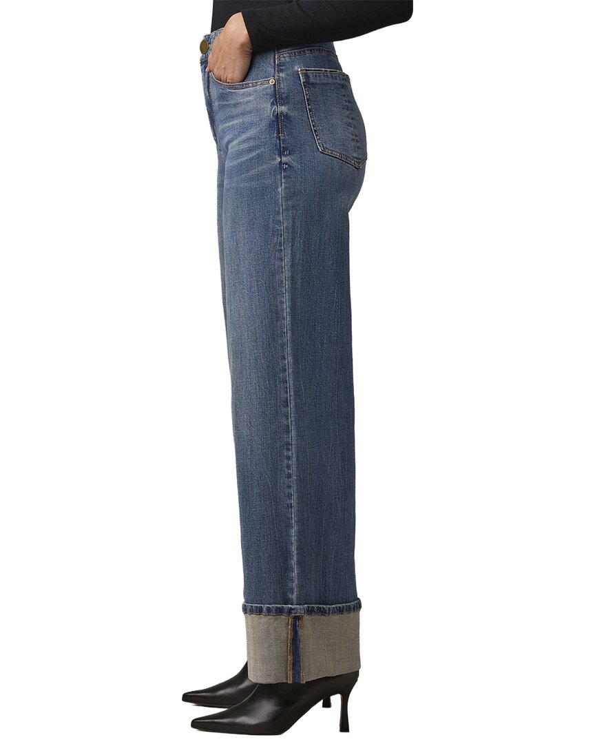 Wit & Wisdom Mid Blue Artisanal Skyrise Wide Leg Jean