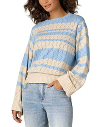 Wit & Wisdom Double Layer Round Neck Sweater