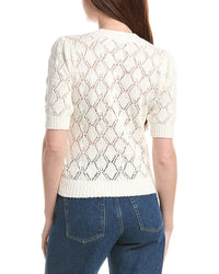 &Isla Piper Pointelle Knit Top