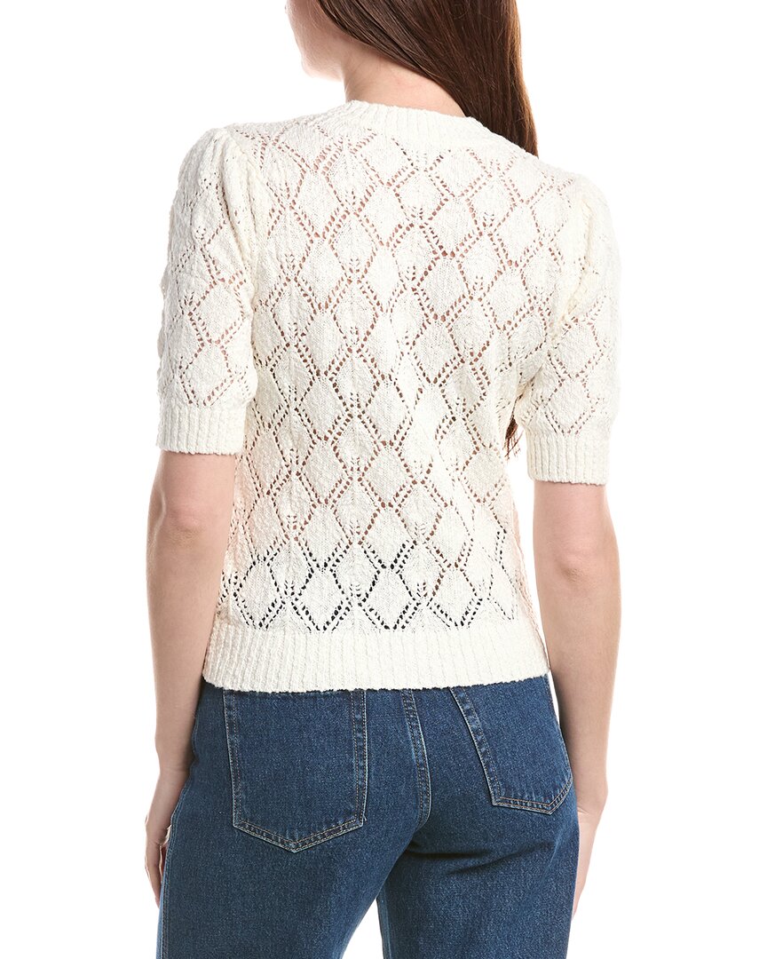 &Isla Piper Pointelle Knit Top