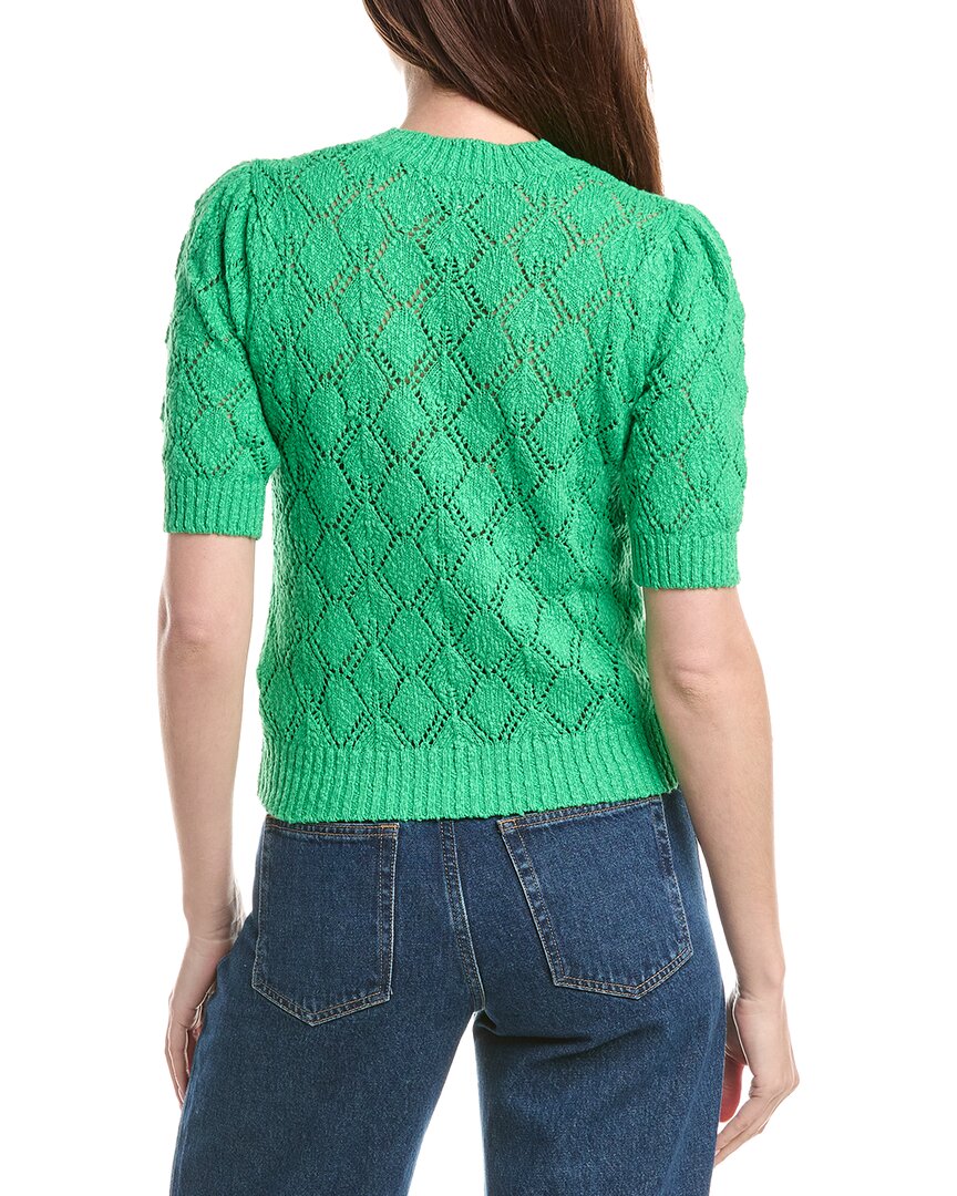 &Isla Piper Pointelle Knit Top