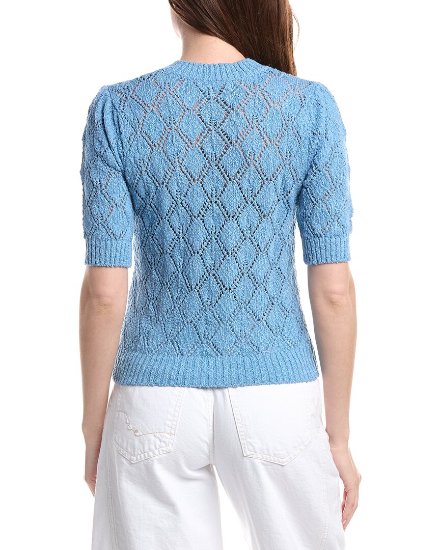 &Isla Piper Pointelle Knit Top
