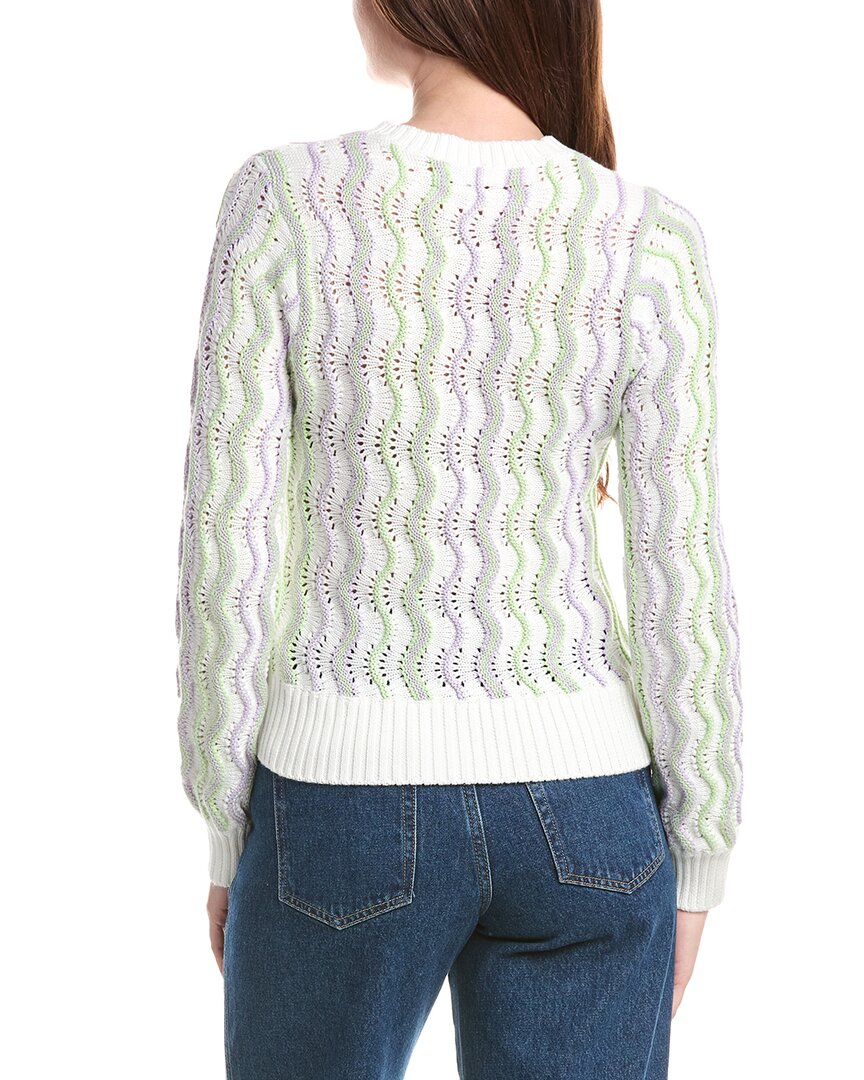 &Isla Charlotte Vertical Wave Stripe Top