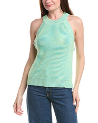 &Isla Dakota Rib Halter Neck Top