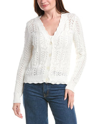 &Isla Dahlia Pointelle Cardigan