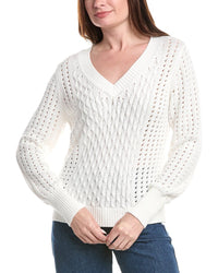 &Isla Eva Cable Knit Sweater