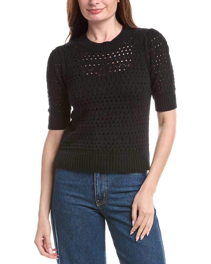 &Isla Aurelie Pointelle Top