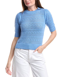 &Isla Aurelie Pointelle Top