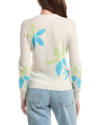 &Isla Forrest Floral Cashmere Top